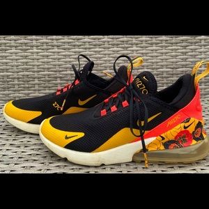 Nike Air Max 270 Floral/Black/Crimson/Gold (8.5)
